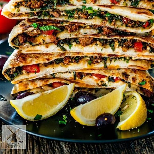 

Gozleme, a Delicious Turkish flat-bread 2 pcs of 20 cm