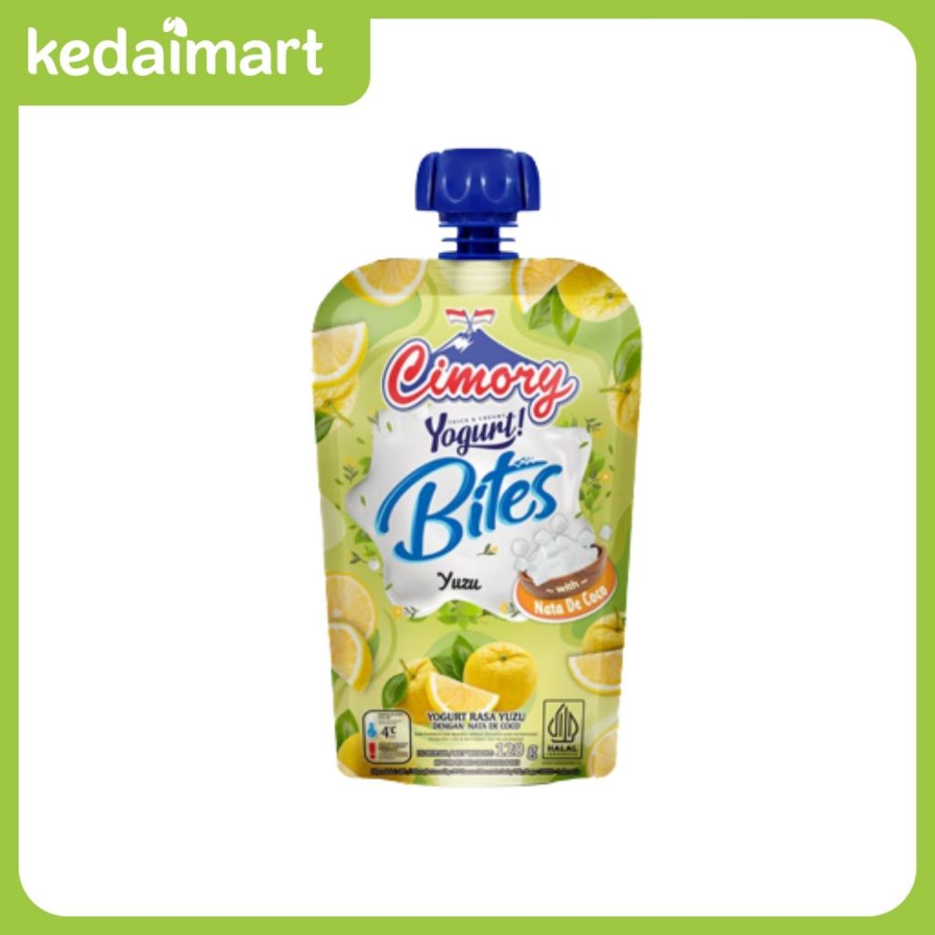 

Cimory Squeeze Bites Yuzu 120 Gram