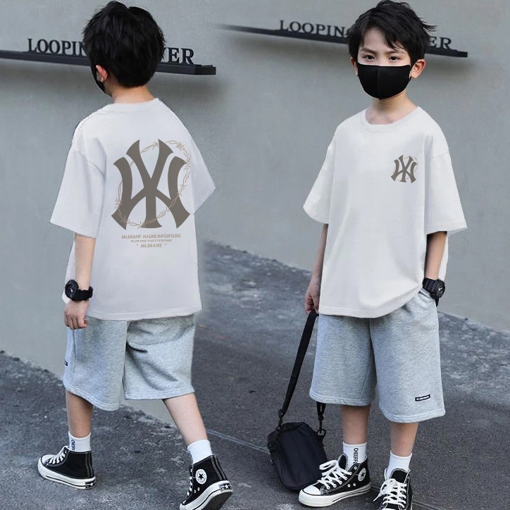 Kaos anak pria|2-12 Tahun|Cetak Korea|korea style premium baju atasan|Anak pria 10 tahun import top|