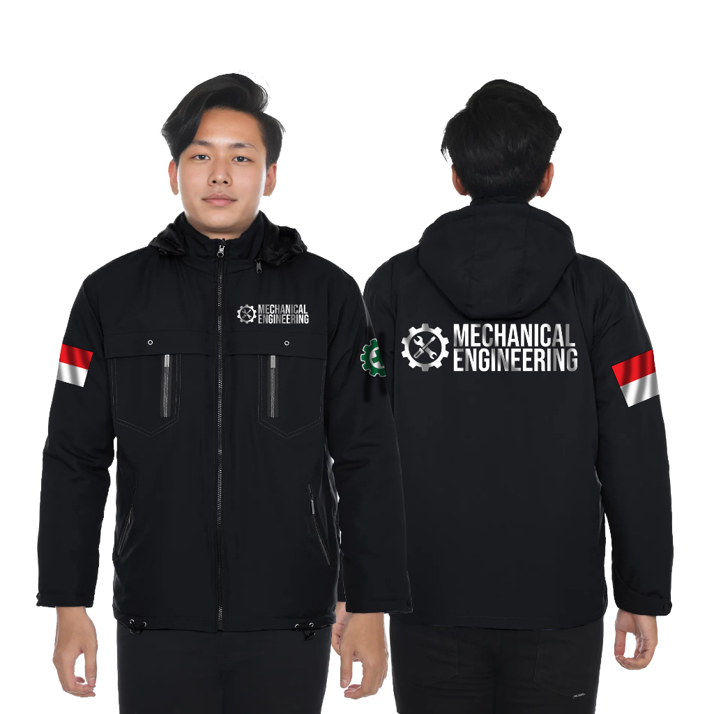 JAKET ENGINEERING CUSTOM | JAKET MECHANICAL ENGINEERING | JAKET TEKNIK MESIN SCOOTLIGHT REFLEKTIF