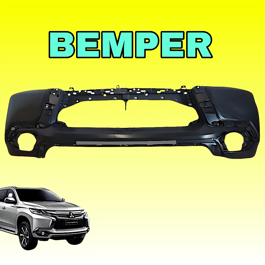 MITSUBISHI BUMPER BEMPER DEPAN PAJERO SPORT 2016 2017 2018 2019 2020
