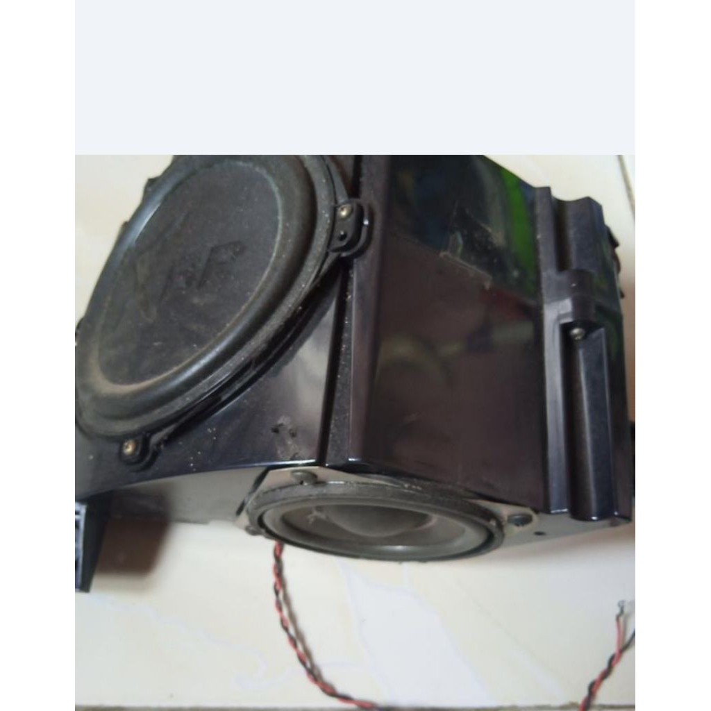 speaker XBR Bazoka bekas tv Polytron bass josss