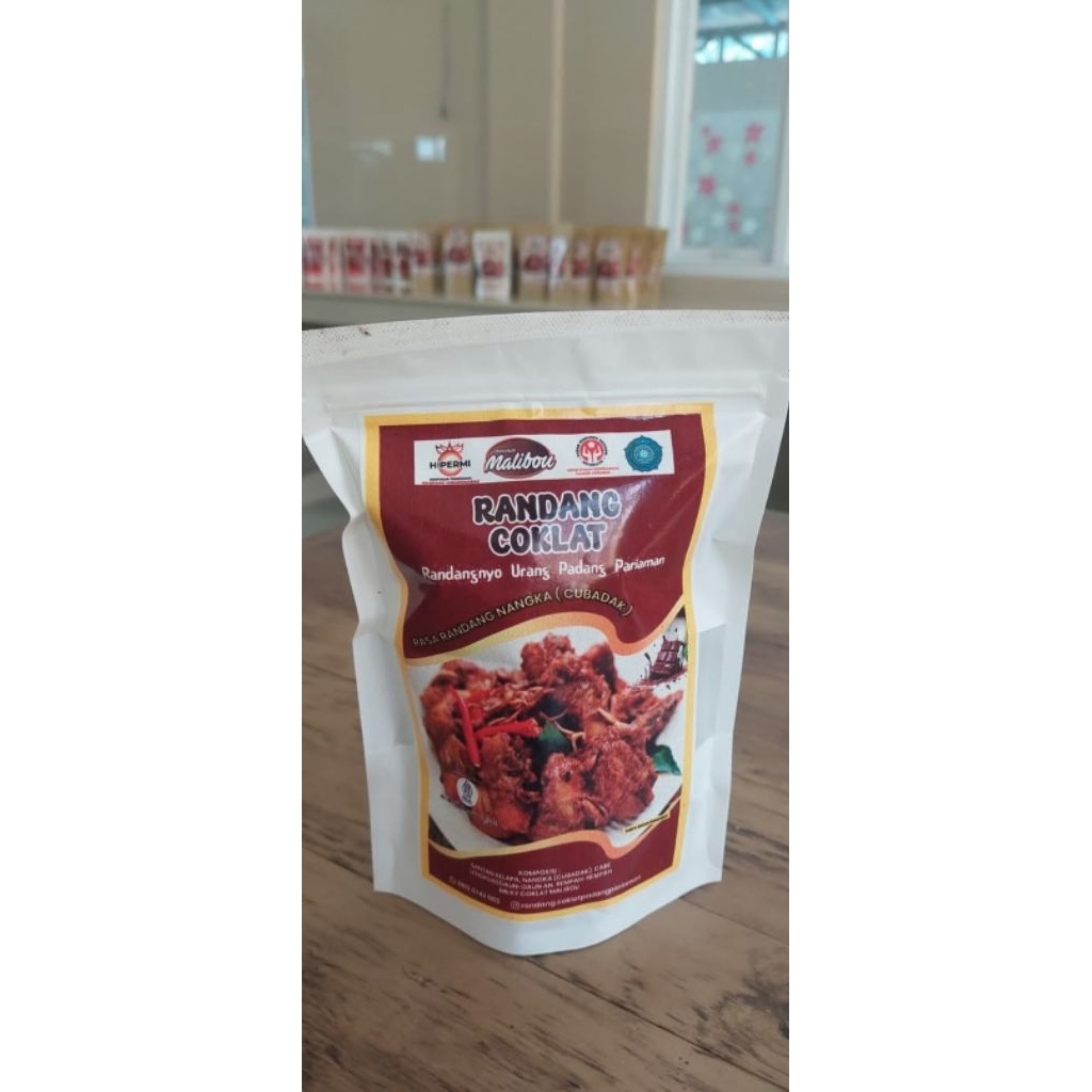 

Rendang coklat Nangka