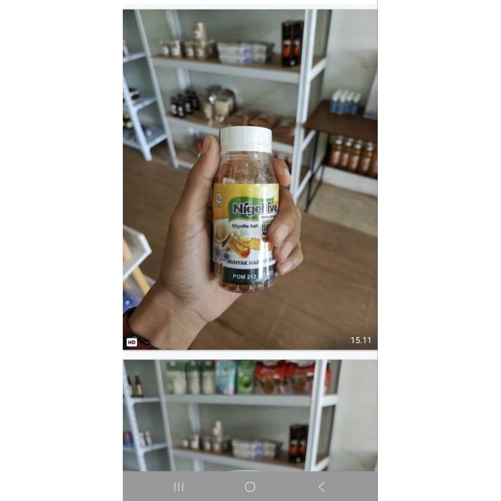 

Minyak Habbatussauda plus zaitun /Nigellive