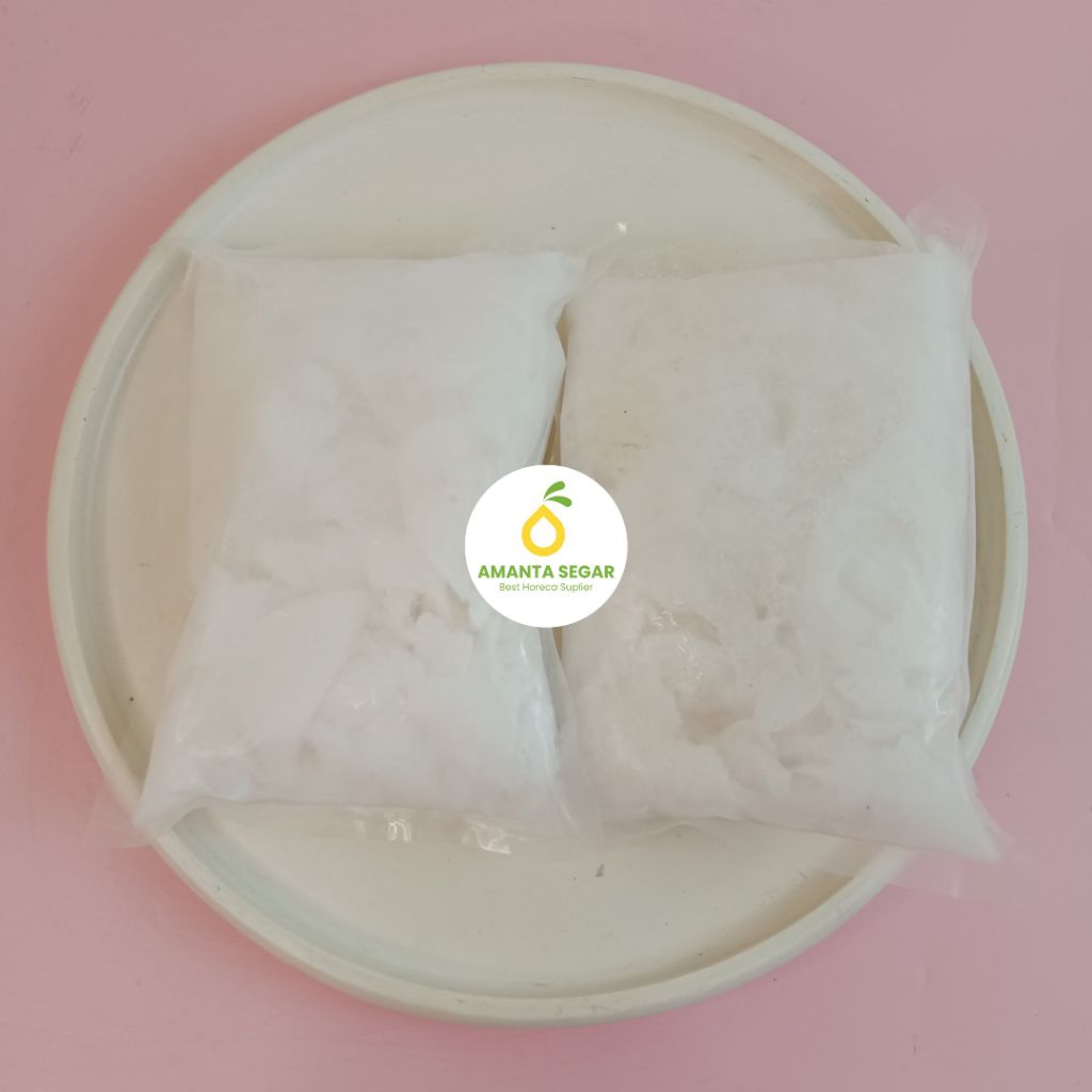 

Amanta Segar Bogor | Daging Kelapa Freshly Frozen Segar Cocok Untuk Es Kelapa Jus Smoothies Kelapa 400gr