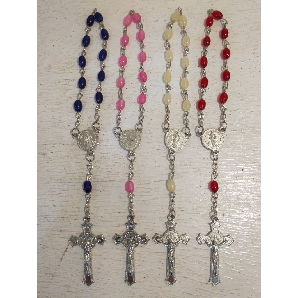 Rosario Gantung Gantungan Mobil Rosario Warna Oval 6mm P1/28 - Rosario - Gantungan Rosario - Rosario