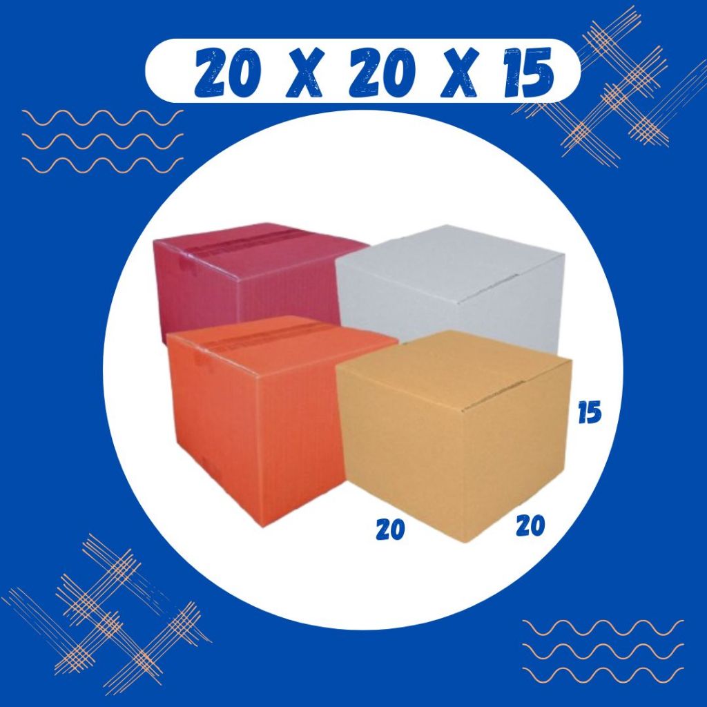 

Box Packing 20x20x15 Kardus A1 Karton Kotak Kemasan Sparepart Jamu Madu Assesoris Souvenir Olshop