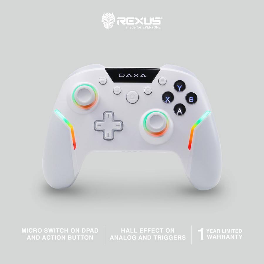 Gamepad Rexus Daxa Borion AX8 - Wireless Gaming Controller PC/ PS/ Android