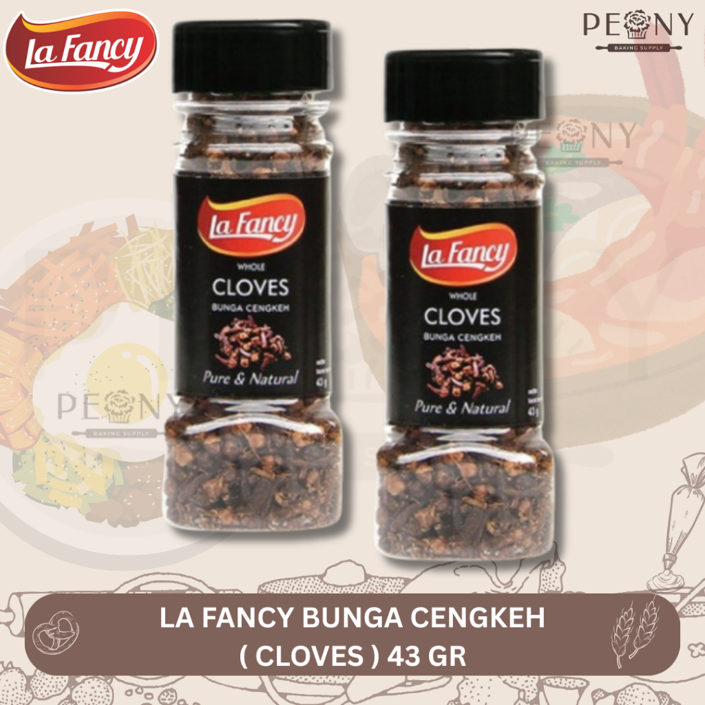 

LA FANCY CENGKEH UTUH (CLOVES) 43 GR