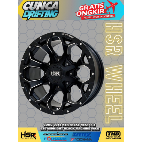 VELG RACING UNTUK HILUX SINGLE INNOVA ESTIMA GRAND MAX HSR GOKU R16 VELG MOBIL TARUNA RING 16
