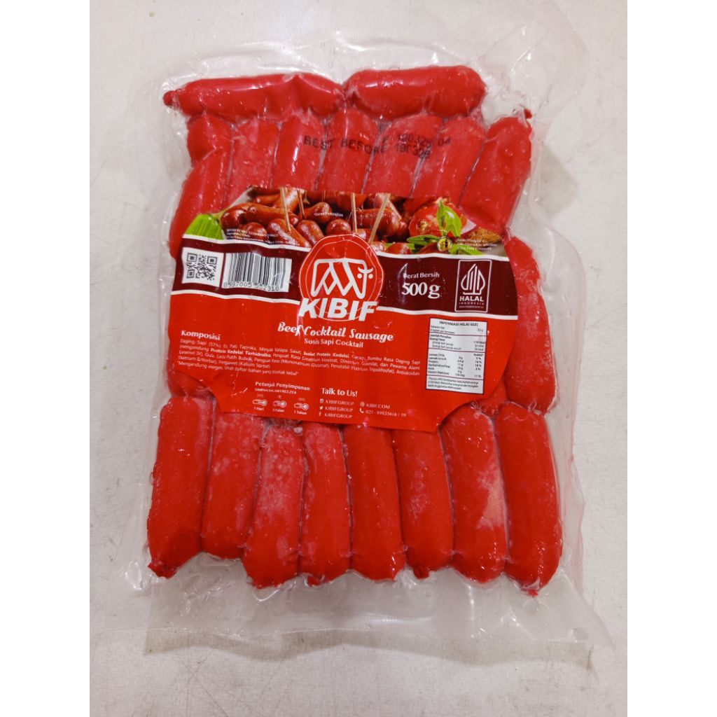 

KIBIF beef coctail red 500gram