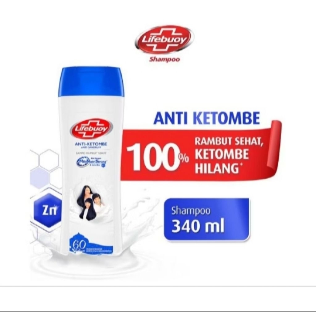 Lifebuoy shampoo Anti-ketombe 340ml