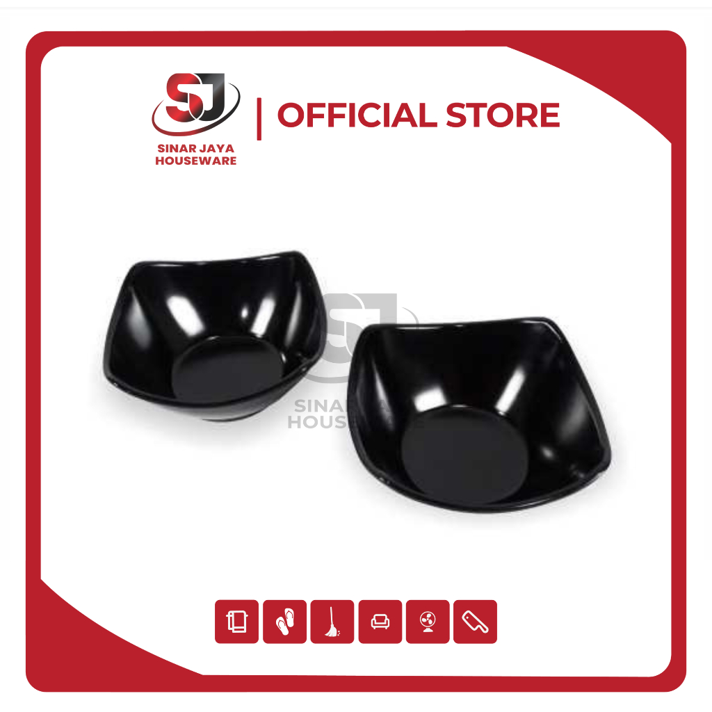 Mangkok Kecil Melamin AMK45 Onyx