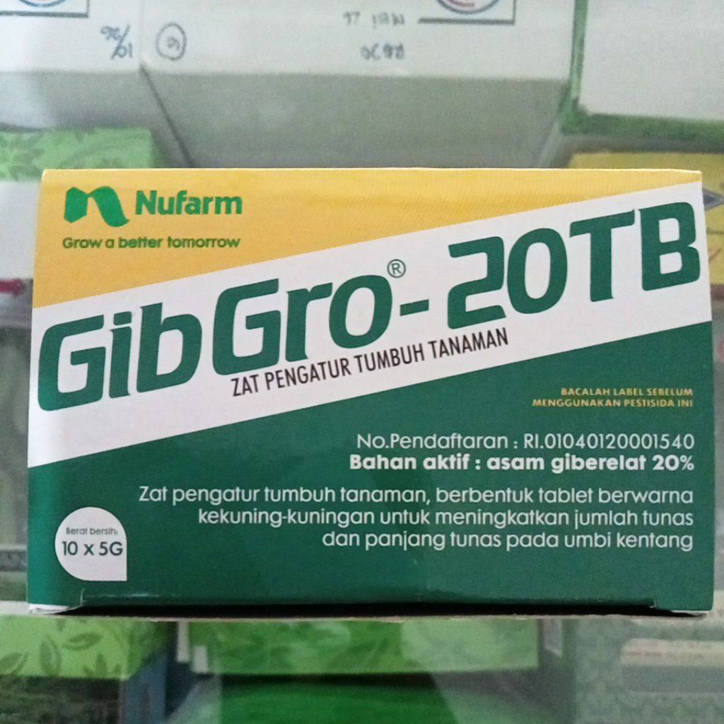 GIBGRO 20TB TABLET GA3 5 GRAM GIBRO