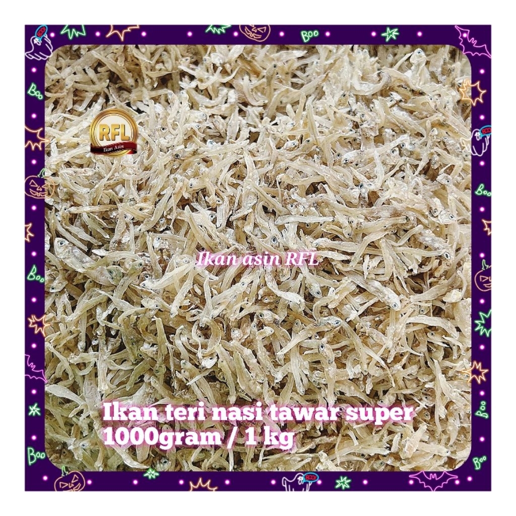 

ikan teri nasi tawar super 1000gram / 1 kg