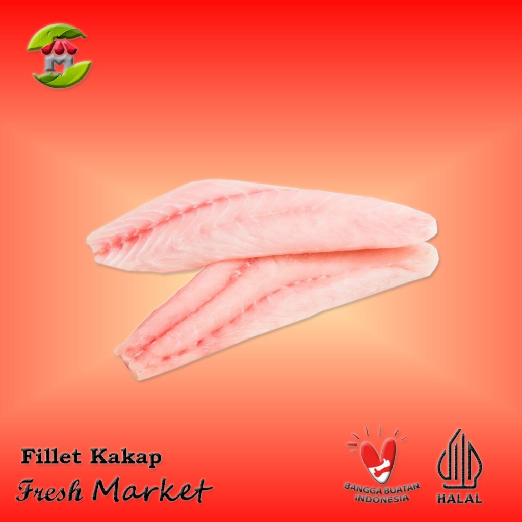 

[JAKTIM] Fillet Kakap Putih Tanpa Kulit Pack 450gr - 500gr