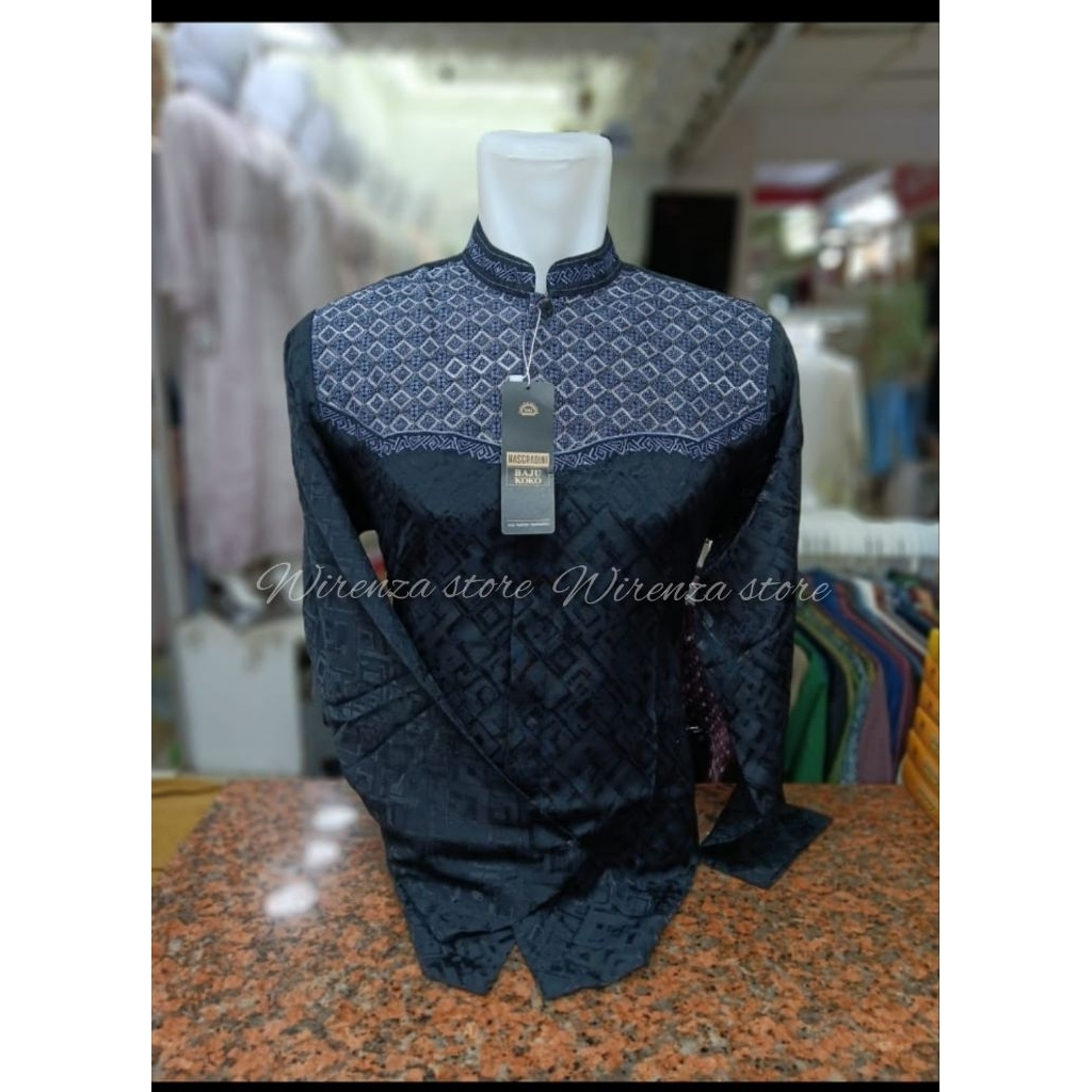 Baju Koko pria lengan panjang hasgradini