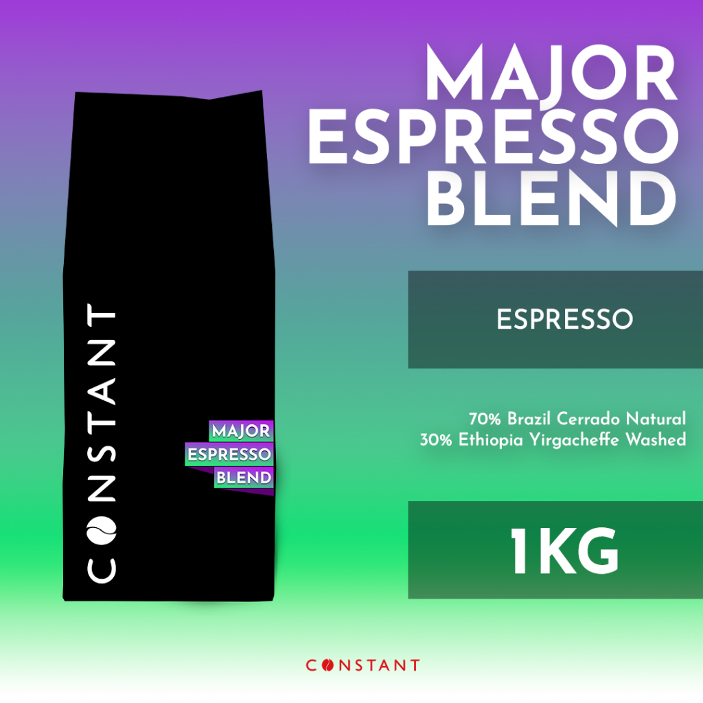 

Espresso 100% Arabica Blend - Major Espresso Blend 1 kilogram