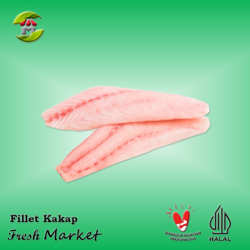 

[JAKPUS] Fillet Kakap Putih Tanpa Kulit Pack 450gr - 500gr