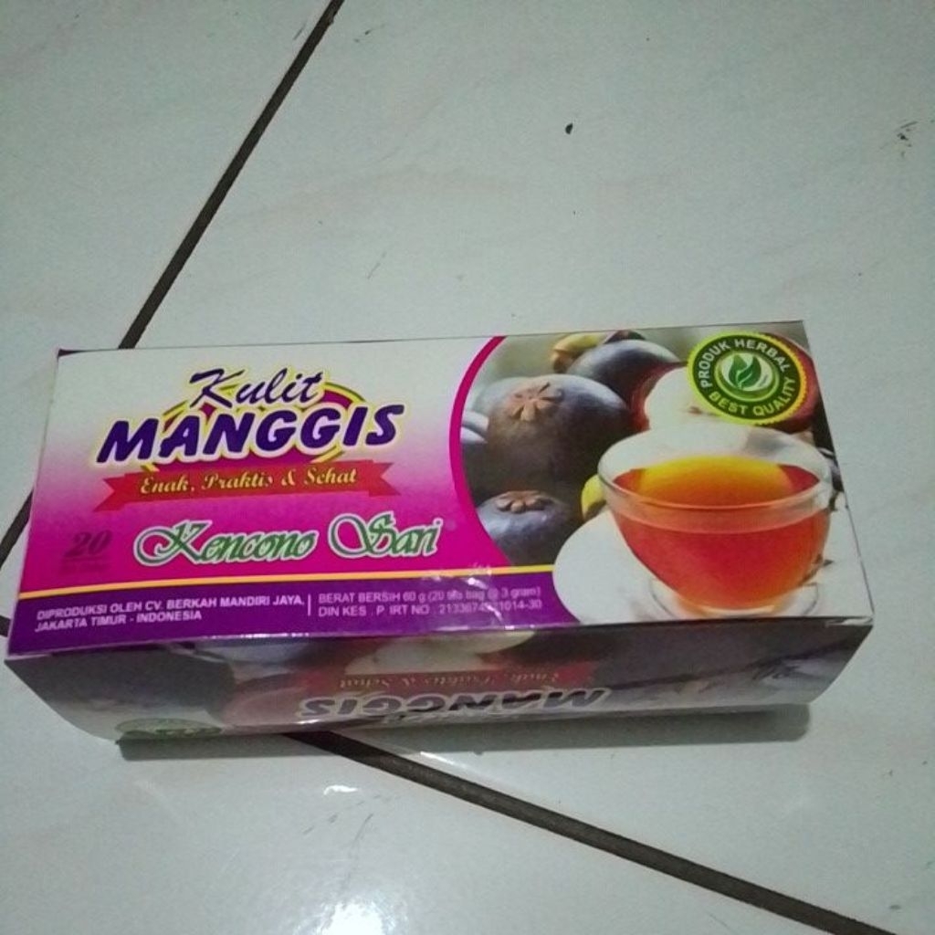

Teh Celup Kulit Manggis Penangkal Radikal Bebas Tinggi Antioksidan
