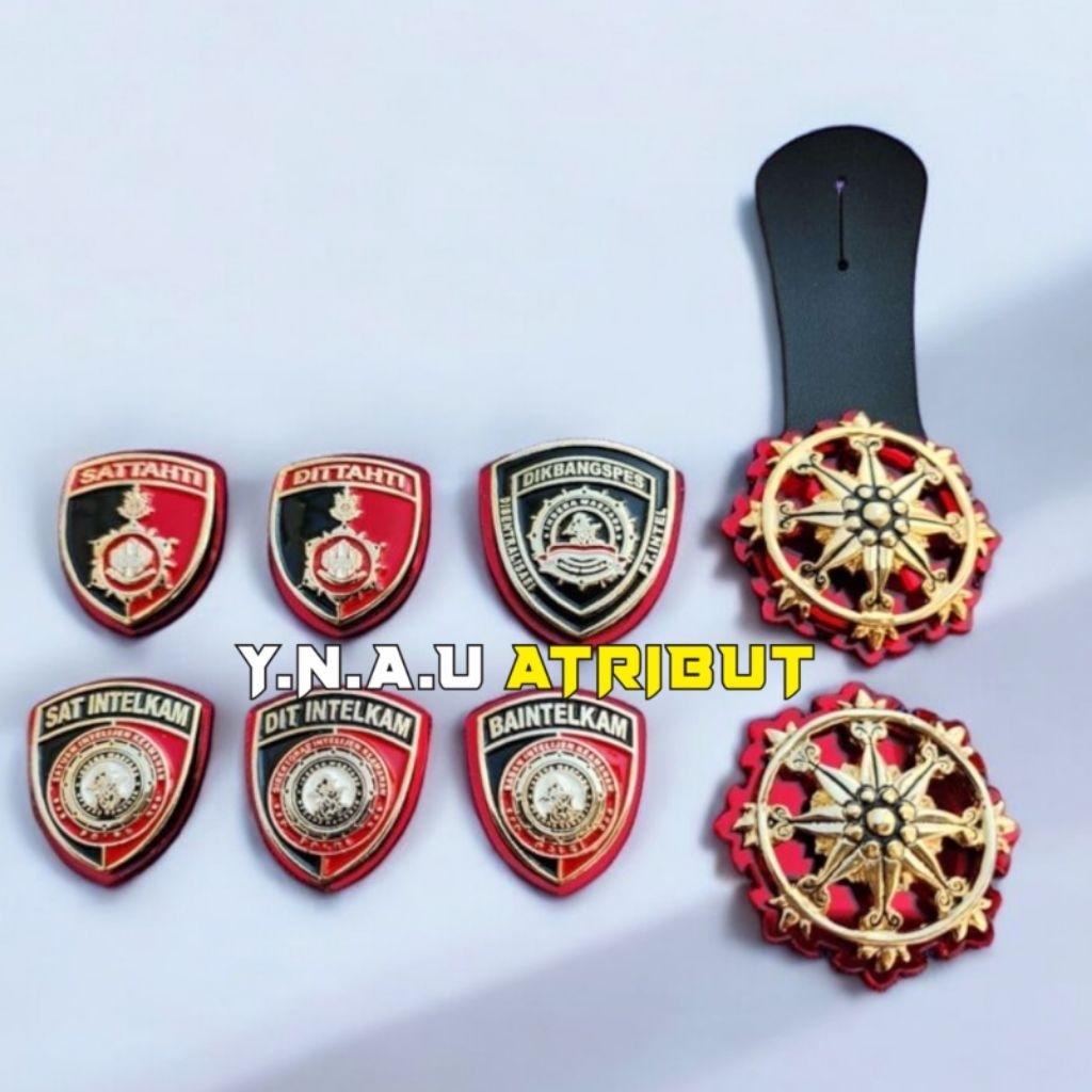 PIN BAINTELKAM POLRI / PIN DIT INTELKAM POLRI / PIN SAT INTELKAM POLRI / PIN DIKBANGSPES INTEL POLRI