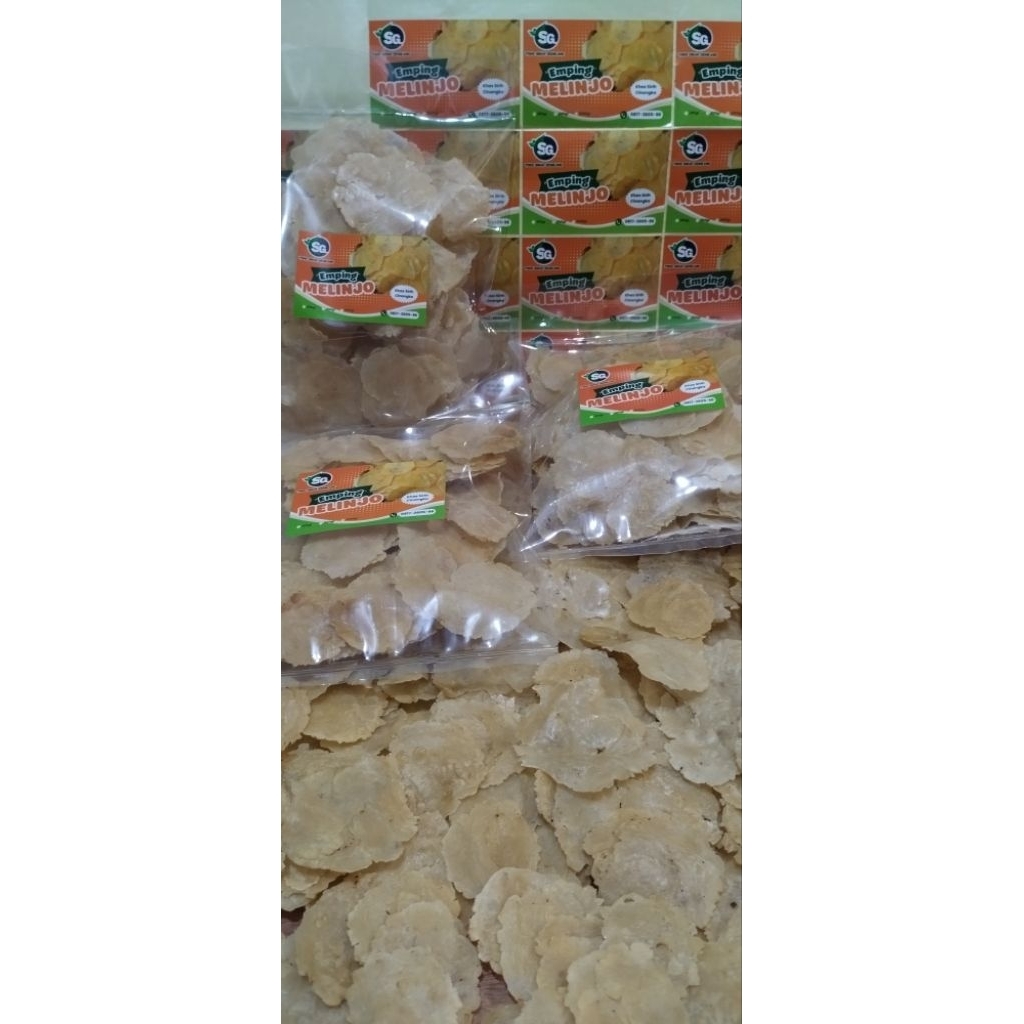 

Emping Melinjo Biji 6-7 Asli Tidak Campuran