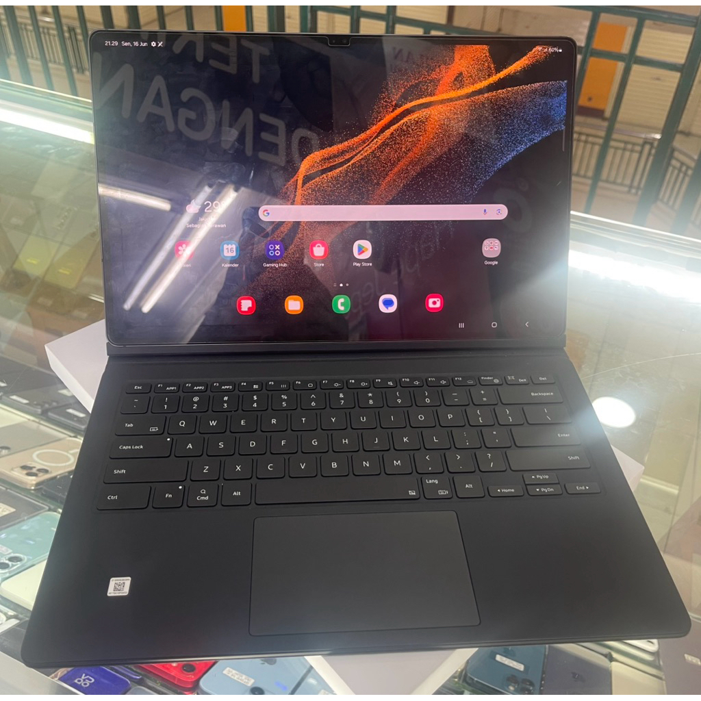 Hp Second SAMSUNG Tab S8 Ultra 5G 12GB/256GB Fullset