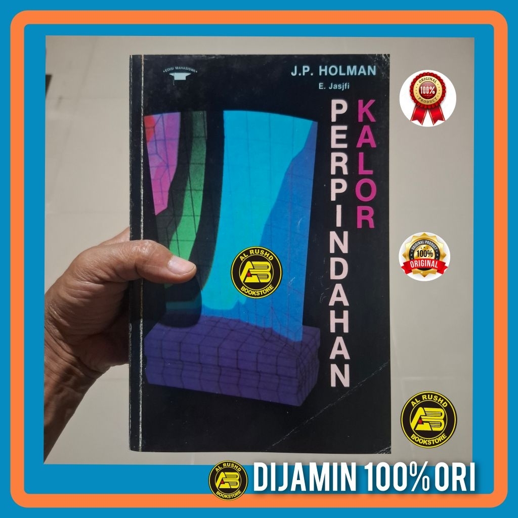 Buku (ORI 100%)⭐ PERPINDAHAN KALOR ~ J. P. HOLMAN