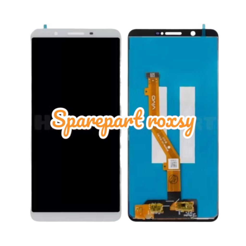 LCD TOUCHSCREEN VIVO V7+ / VIVO 1716 FULLSET BLACK ORIGINA