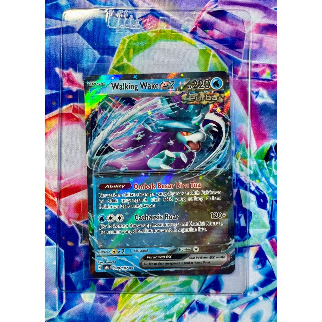 Walking Wake EX 049/187 RR - SV8a - Pokemon TCG Indonesia