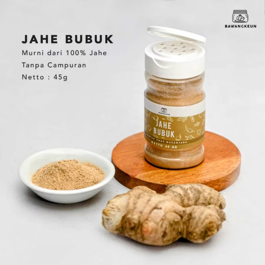 

Jahe Bubuk 45gr by BAWANGKEUN BUMBU Ginger Powder Bumbu Bubuk Masak Rempah Dapur