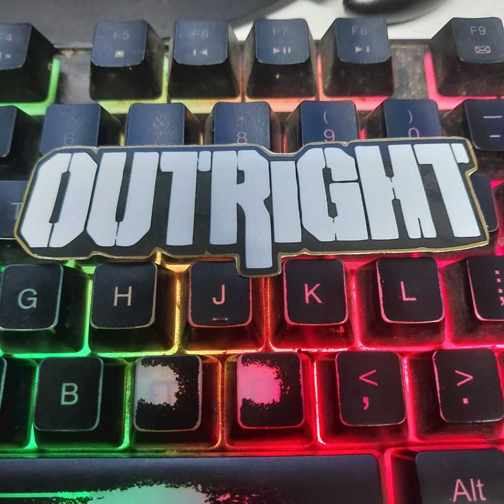 

Stiker OUTRIGHT - Sticker Band Death Metal / Heavy Metal hardcore