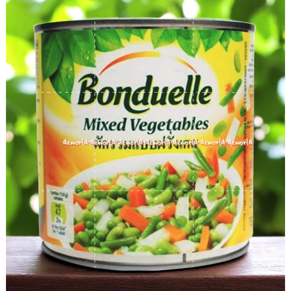 

Bonduelle Mixed Vegetables 400gr Sayuran Steak Instan Kaleng Siap Saji Bonduele
