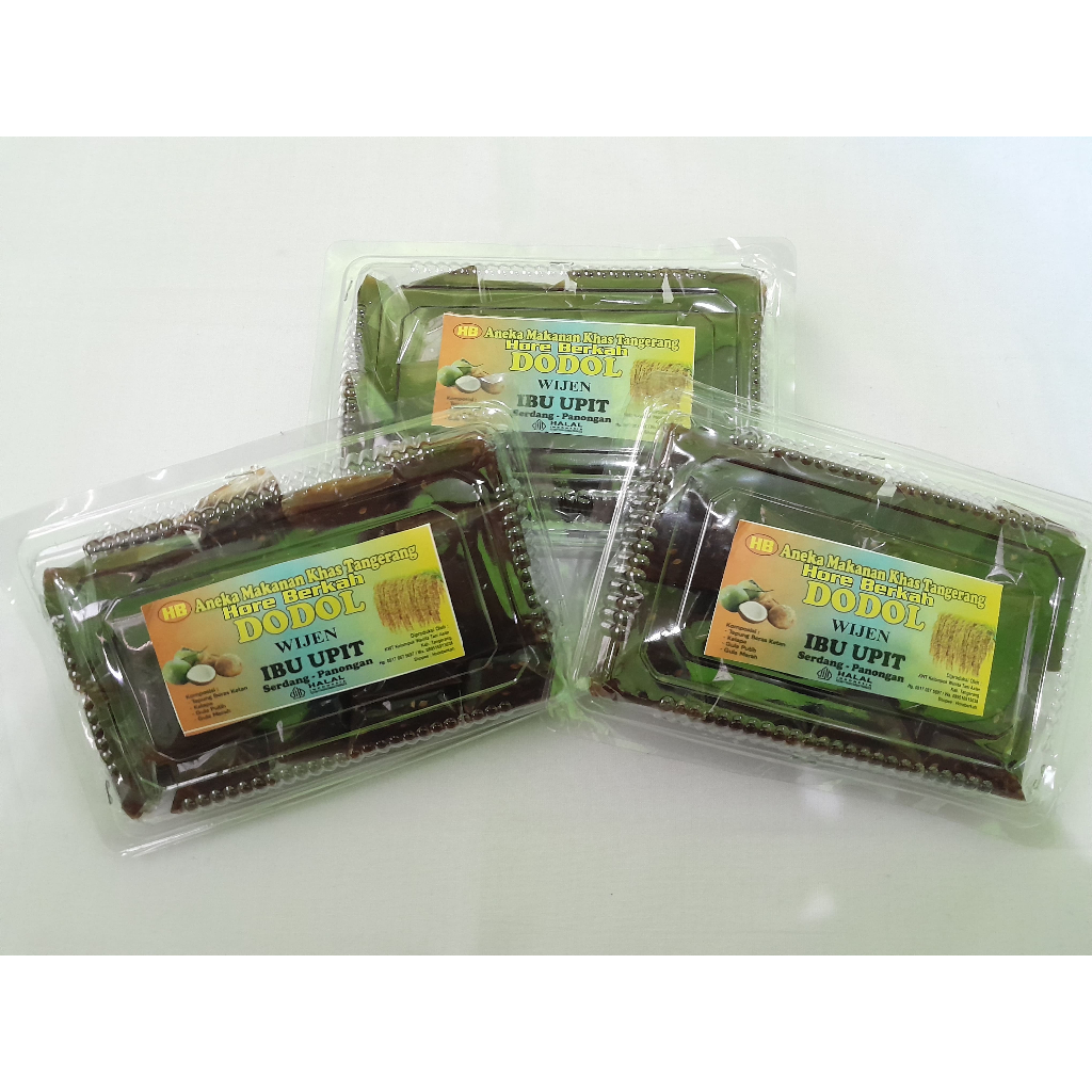 

Dodol Betawi 500 gr Khas Tangerang Fresh Manis Legit Halal