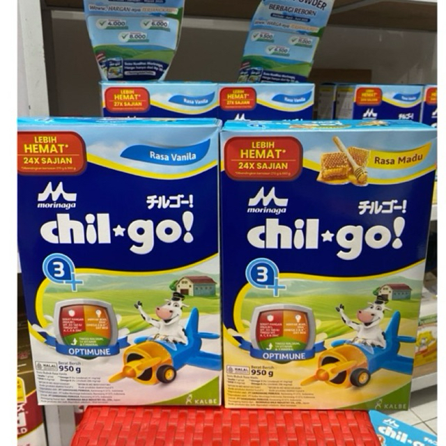 

Chil Go Powder 3+ 950g Susu Bubuk Dukung Tumbuh Kembang Anak