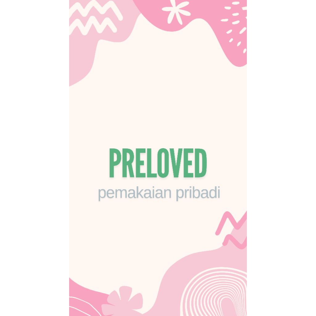 

preloved/new stuff by req