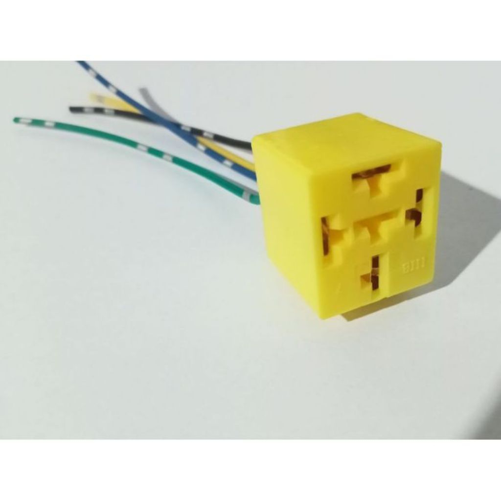 Socket Relay 4 Kaki