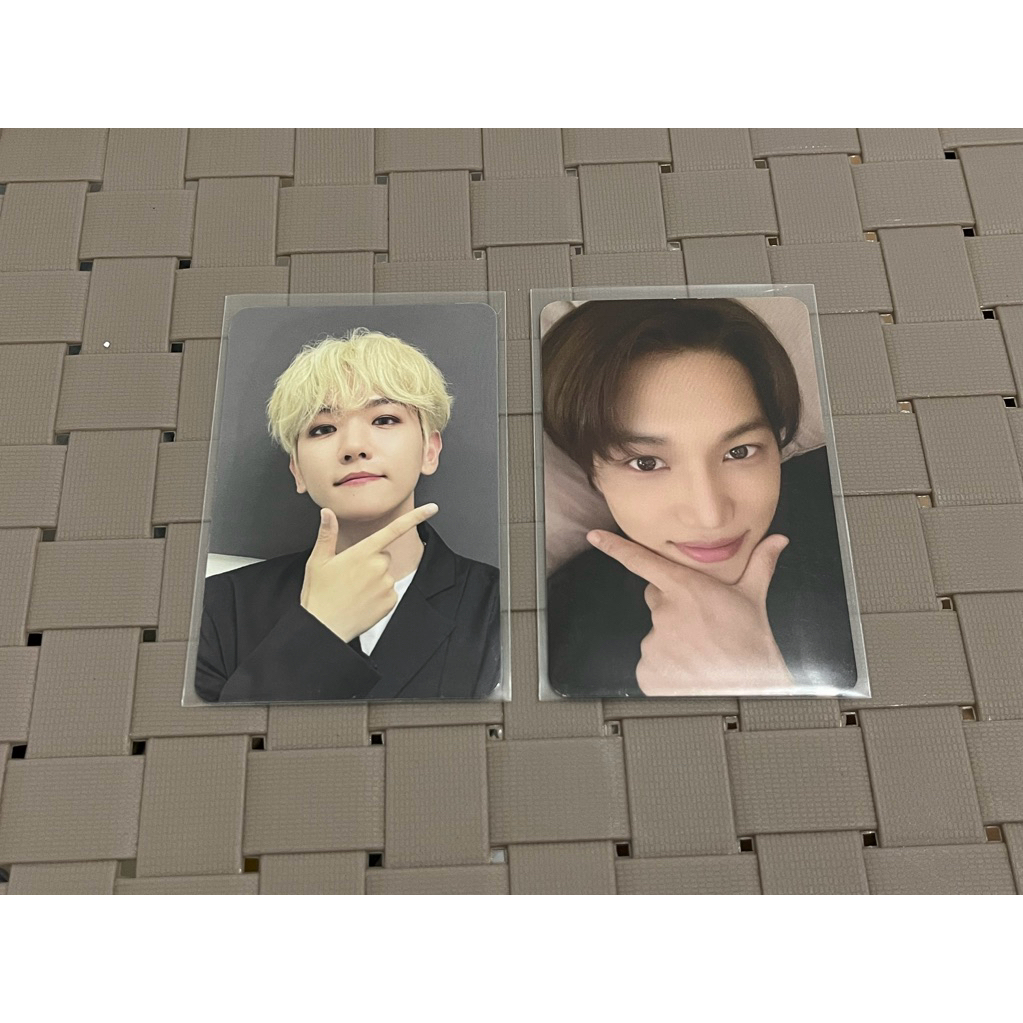 photocard pc baekhyun kai exo lonsdaleite kloor