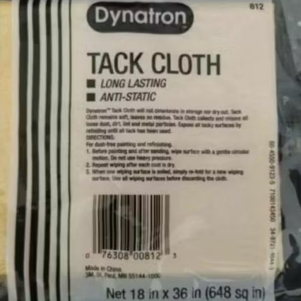3M 812 Tack Cloth Dynatron 812 Dynatron Tack Cloth pembersih