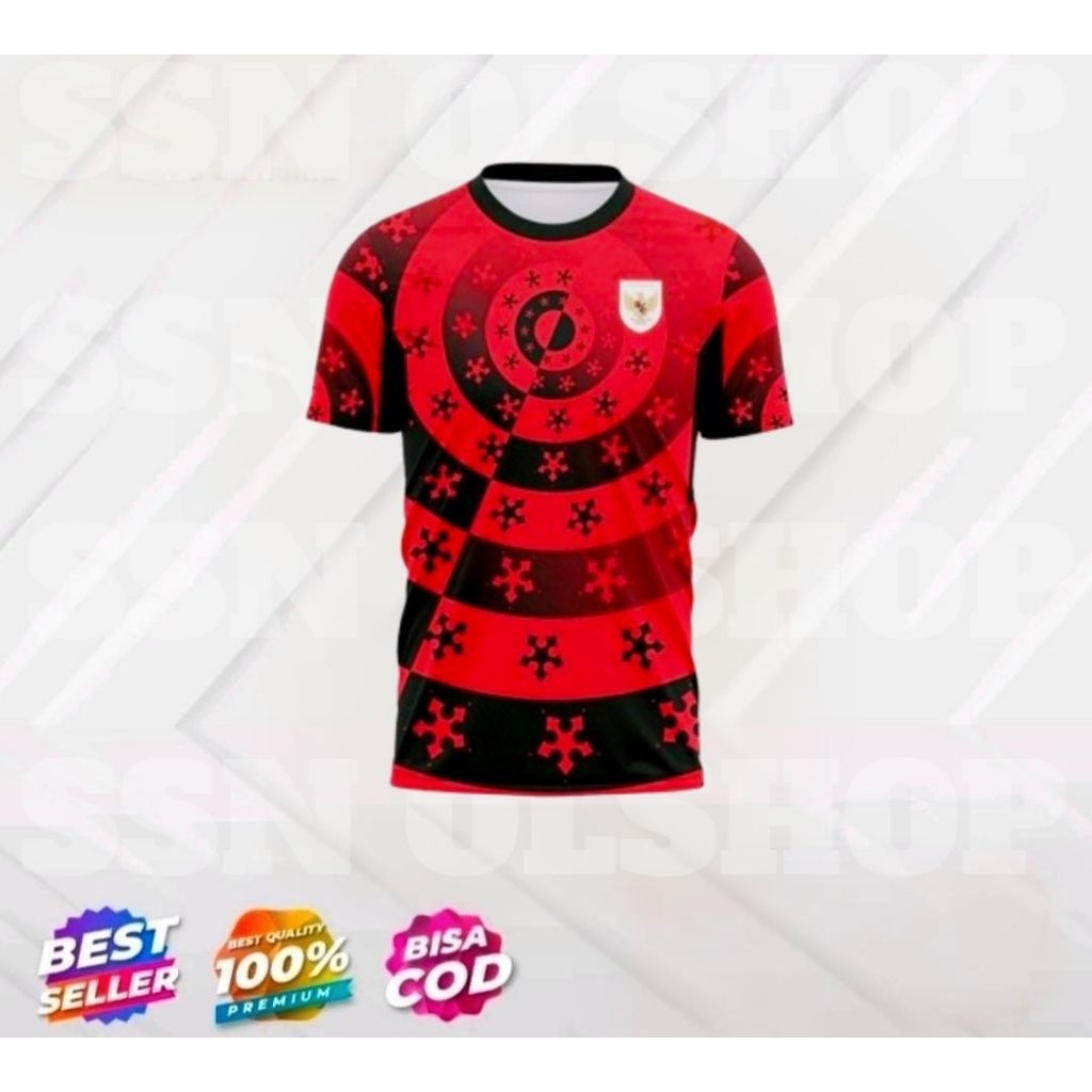jersey timnas indonesia training (merah) 2025 2026 baju bola timnas indonesia pre match merah 2025 2