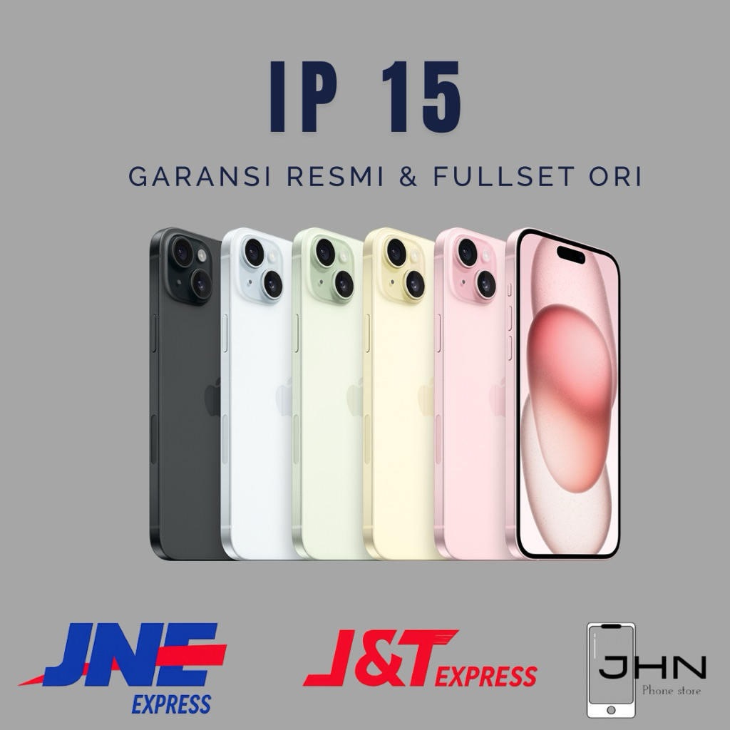Iphone 15 128GB 256GB FULLSET RESMI SECOND LIKE NEW EX IBOX