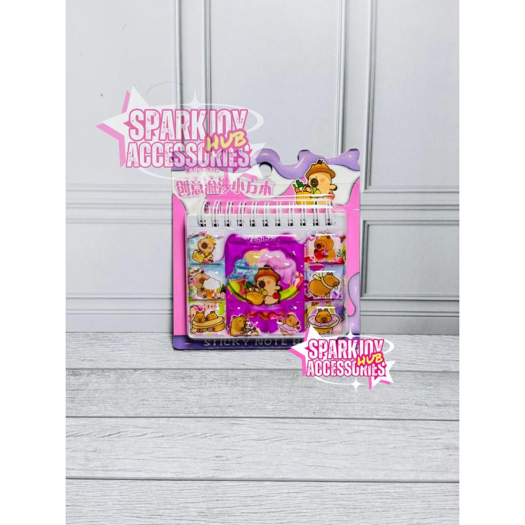 

[PREMIUM] Sticky Note Buku Catatan Mini 3D Kartun Capybara Timbul, Import Chinax