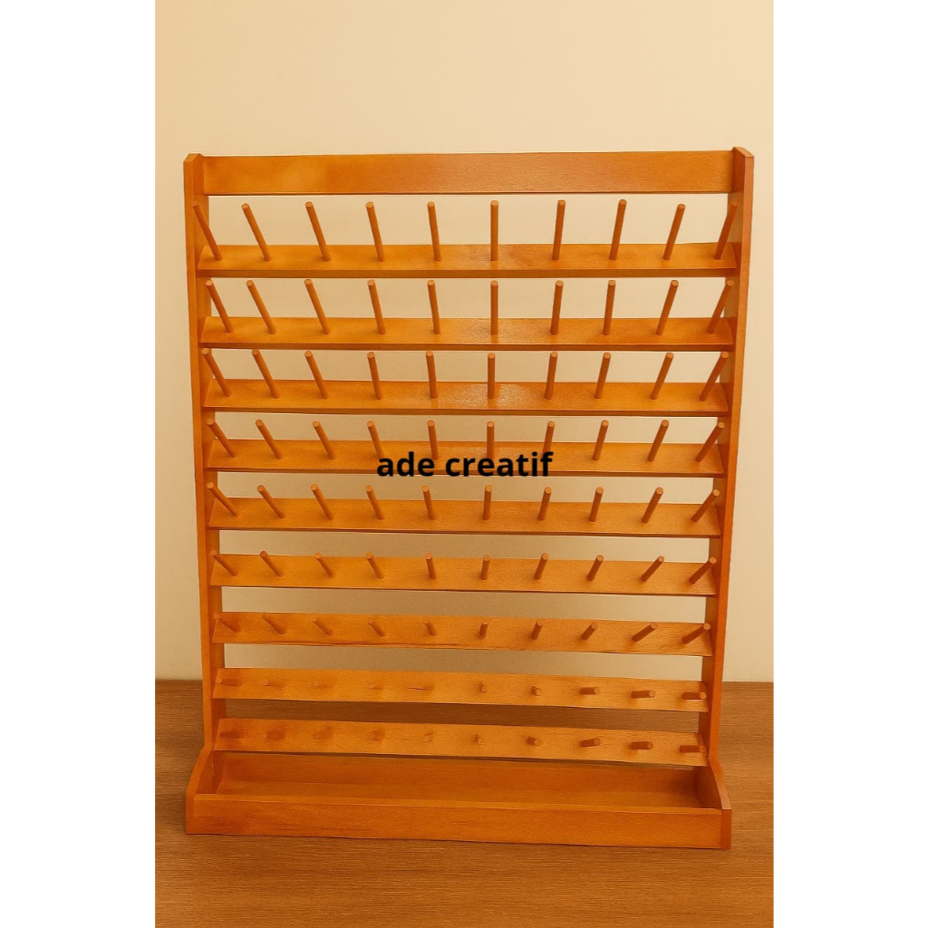 Rak benang obras/Rak benang besar/Rak benang 5000yard muat 90 benang