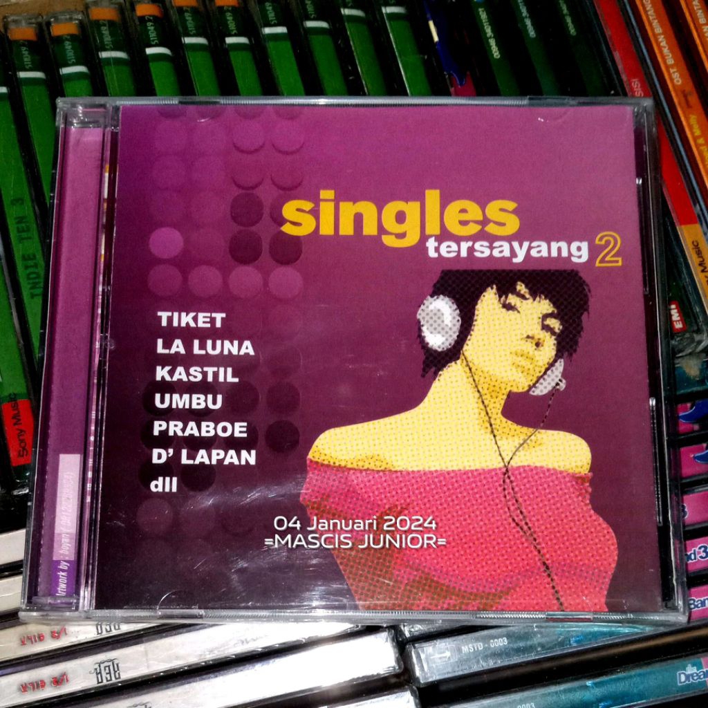 CD Singles Tersayang 2 Tiket La Luna Kastil UMBU PRABOE D'LAPAN FLOW