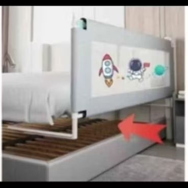 preloved baby bedrail 180cm model terbaru merk mother and elephant