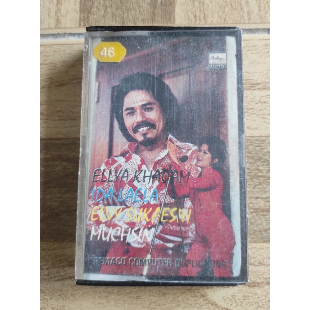 kaset pita ELLYA KHADAM,IDA LAELA ,ELVY.S,MUCHSIN