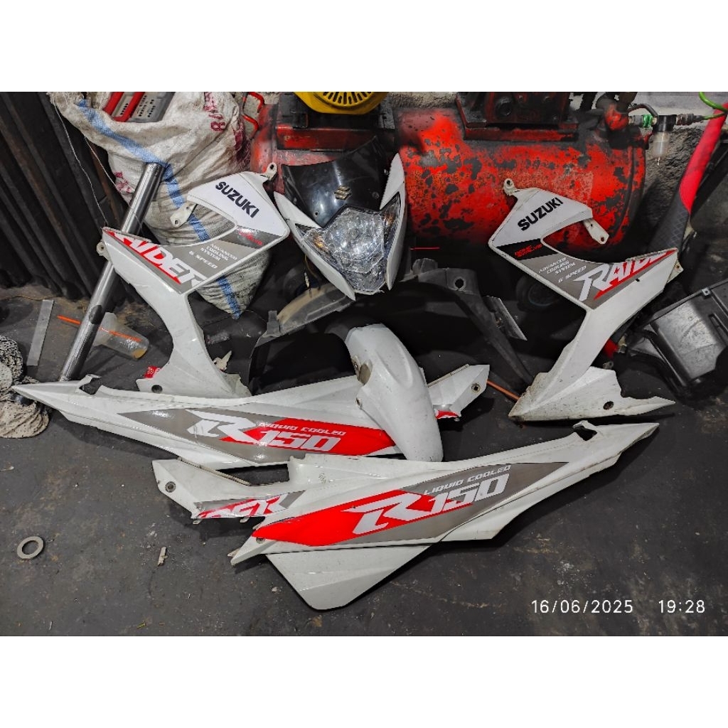 Fullset Original Cover Body Satria Fu Facelift