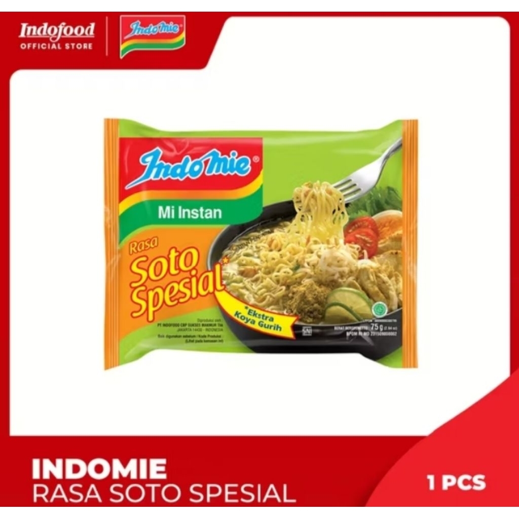 

Indomie Soto Special Mie Instan Mie kuah