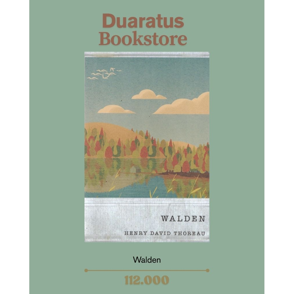 Walden – Henry David Thoreau