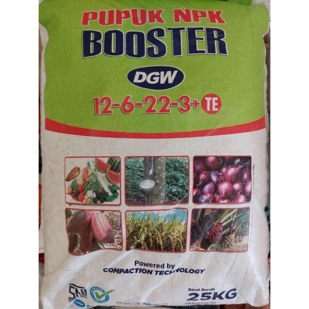Pupuk Buah DGW BOOSTER 12-6-22-3+TE Kemasan 25 KG